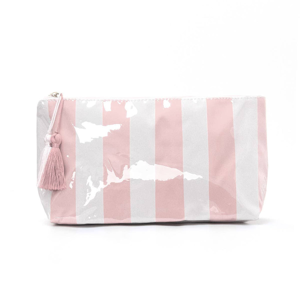 Makeup Bags for Purse, Mini Clear Coated Cosmetic Bags