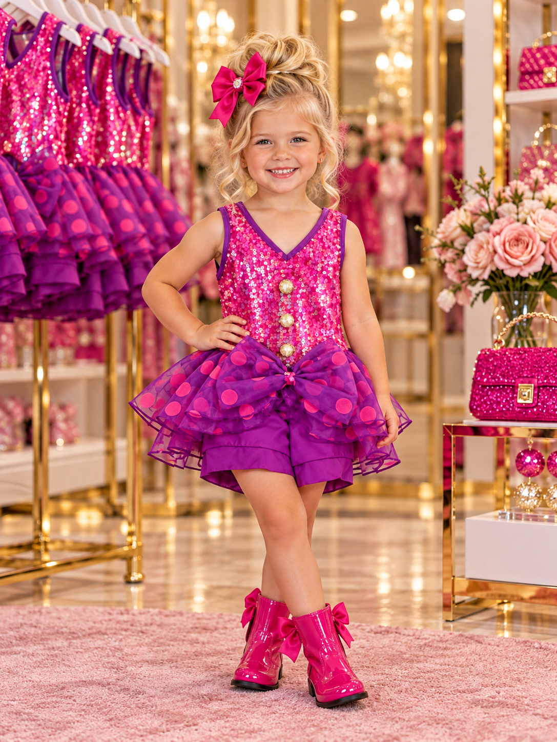 Pretty in pink - size 6/7
